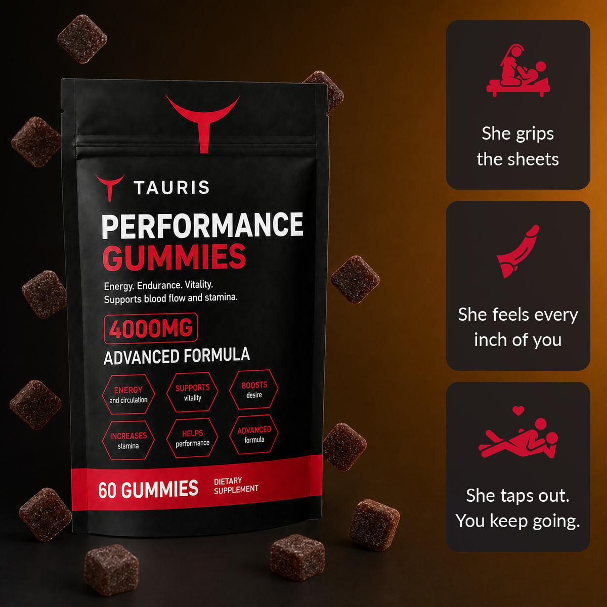 TAURIS Performance Gummies